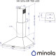 Витяжка Minola HK 5214 BR 700 LED