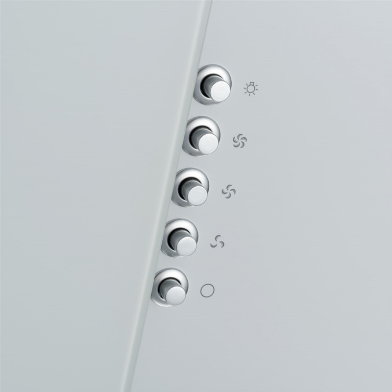 Витяжка PYRAMIDA NVX 50 (800) B WH