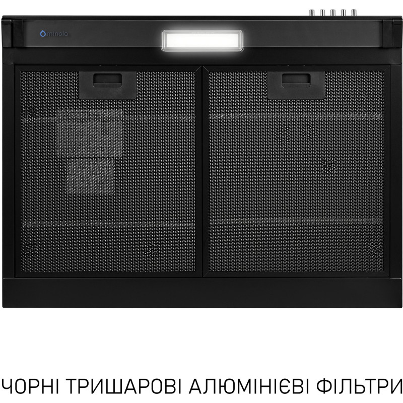 Витяжка Minola HPL 6200 BLF