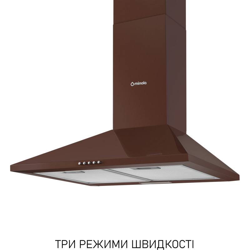 Витяжка Minola HK 6214 BR 700 LED