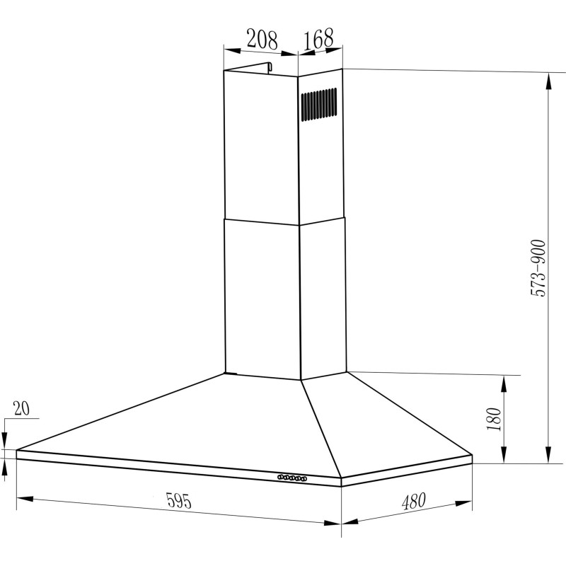 Витяжка GRUNHELM GVK 234 I
