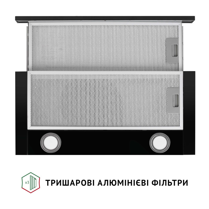 Витяжка Perfelli TL 602 BL LED