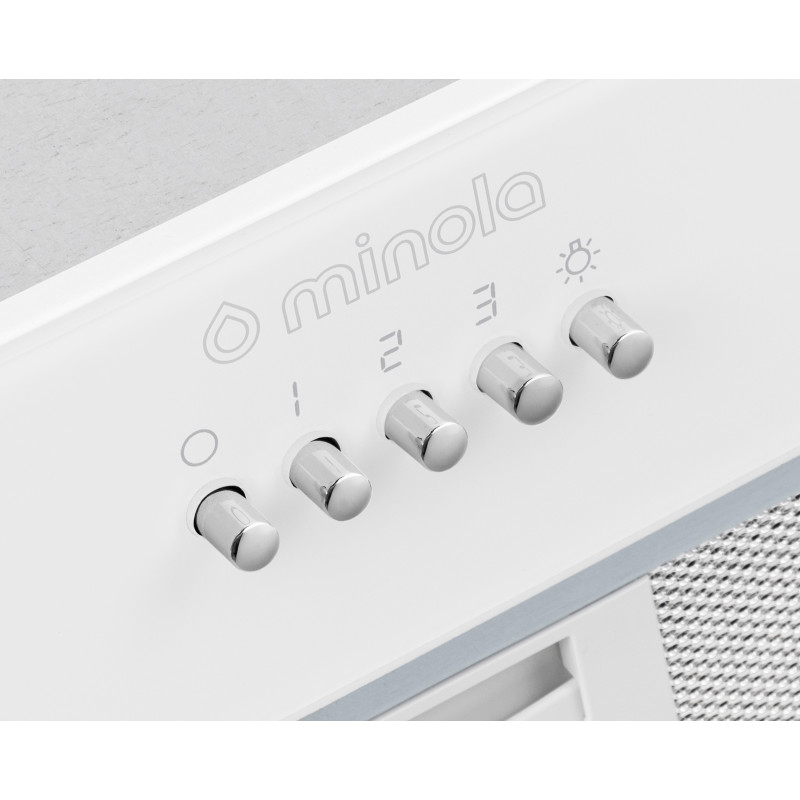 Витяжка Minola HBI 5262 WH GLASS 700 LED