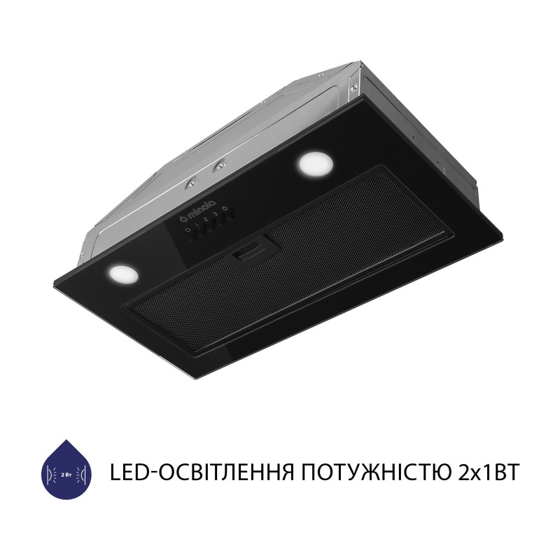 Витяжка Minola HBI 52622 BL GLASS 700 LED