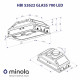 Витяжка Minola HBI 52622 BL GLASS 700 LED