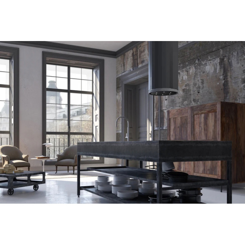 Витяжка Faber Corinthia Isola Ev8+ Dg Matt/Concrete A37 (110.0456.220)