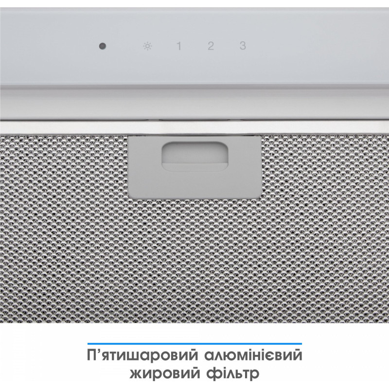 Витяжка Eleyus GEMINI 1200 LED 52 WH