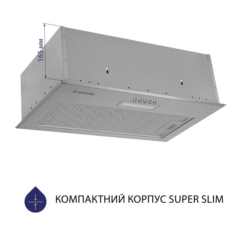 Витяжка Minola HBI 5614 I 1000 LED