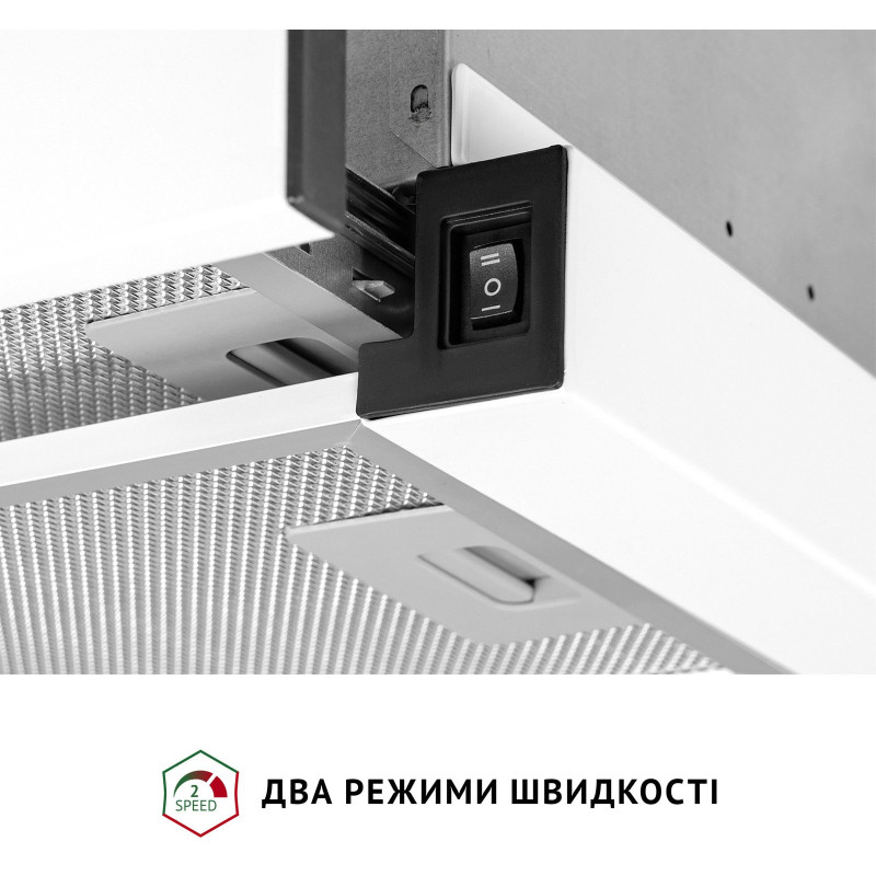 Витяжка Perfelli TL 602 WH LED