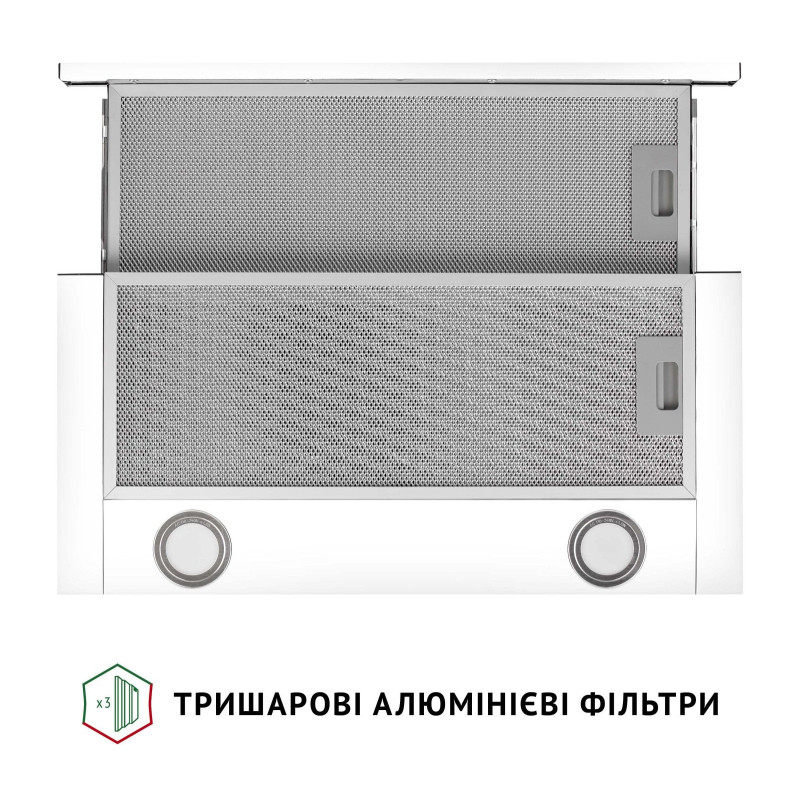Витяжка Perfelli TL 602 WH LED