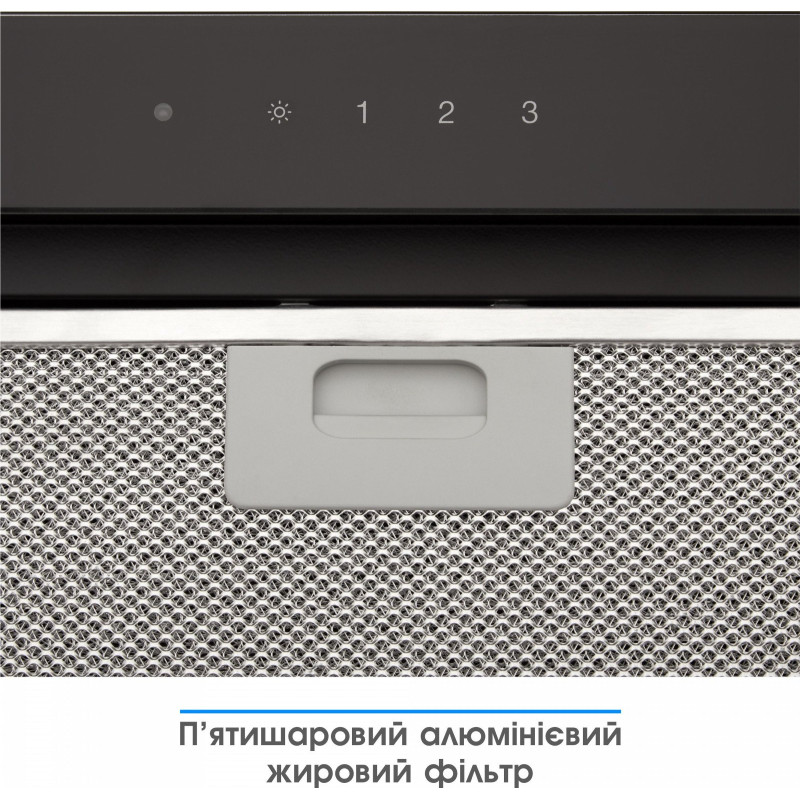 Витяжка Eleyus GEMINI 1200 LED 70 BL