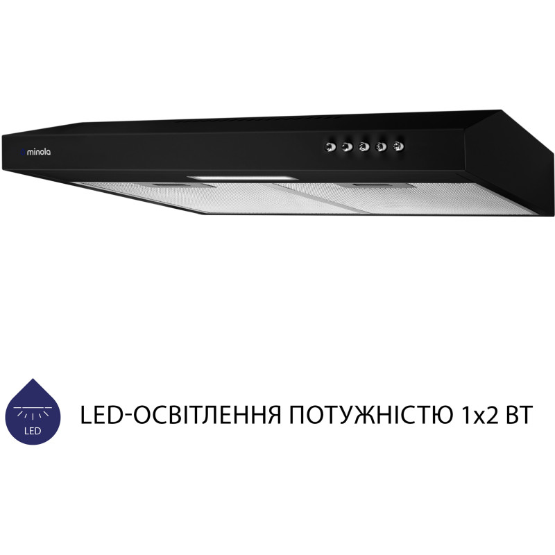 Витяжка Minola HPL 513 BL