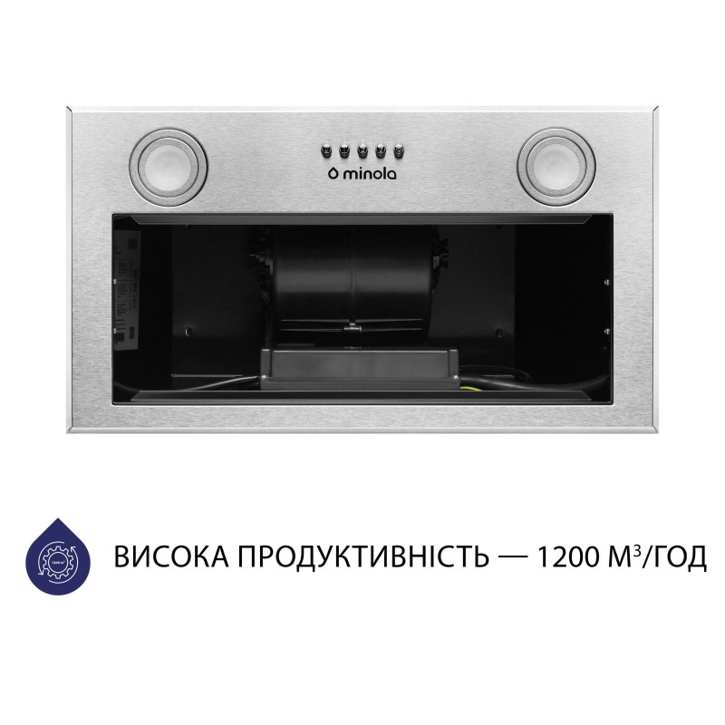 Витяжка Minola HBI 5722 I 1200 LED