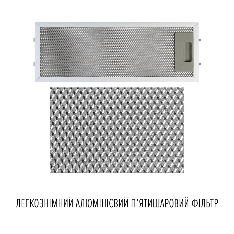 Витяжка PERFELLI DESIGN FILINI 5 BIANCO SILENZIO