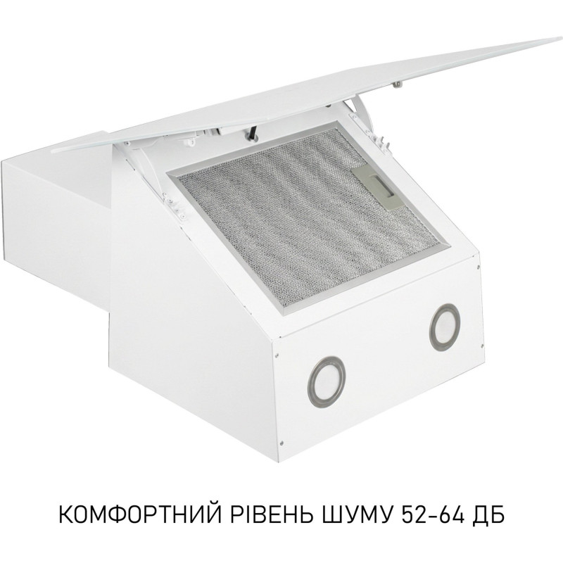 Витяжка Minola HVS 6812 WH 1200 LED