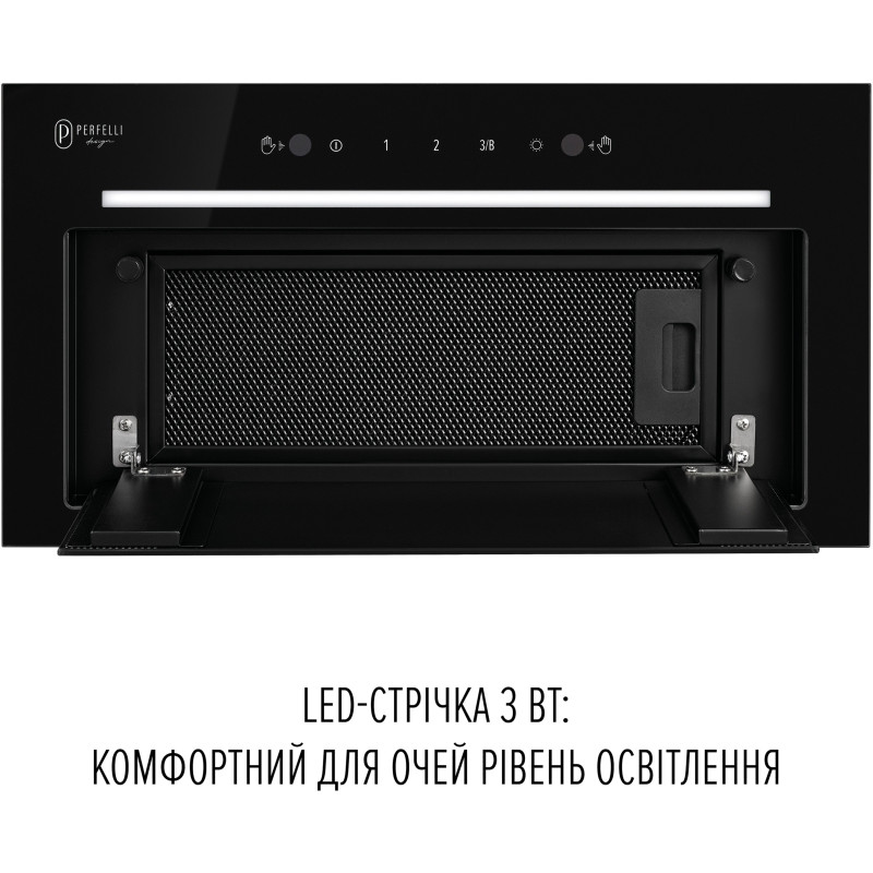 Витяжка PERFELLI DESIGN FILINI 5 NERO SILENZIO