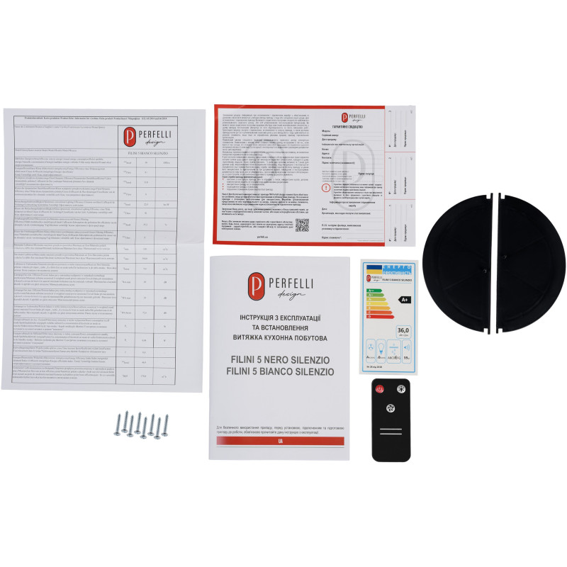 Витяжка PERFELLI DESIGN FILINI 5 NERO SILENZIO