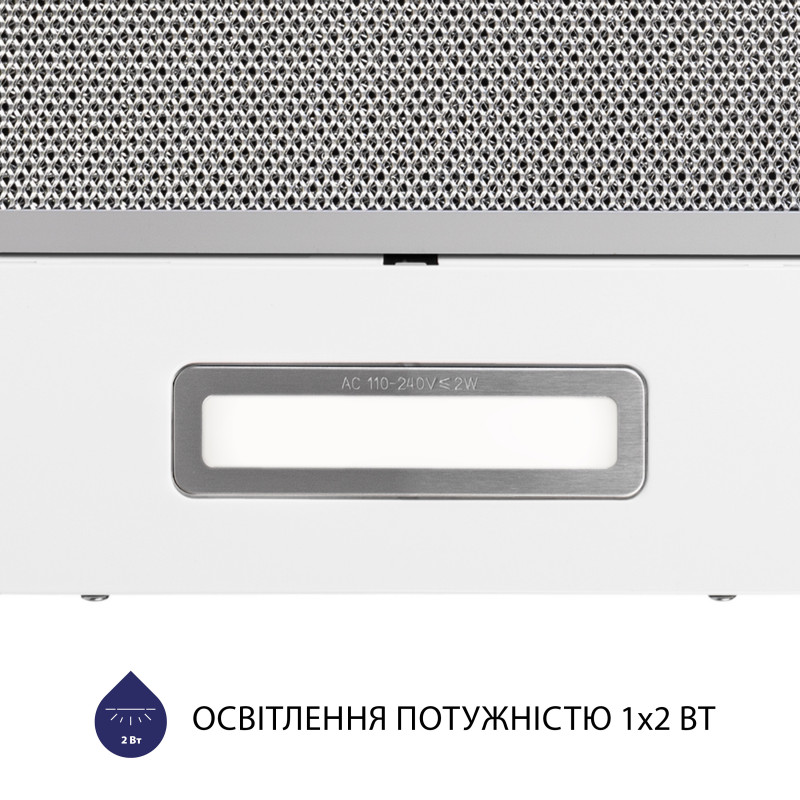 Витяжка MINOLA HTL 614 WH LED