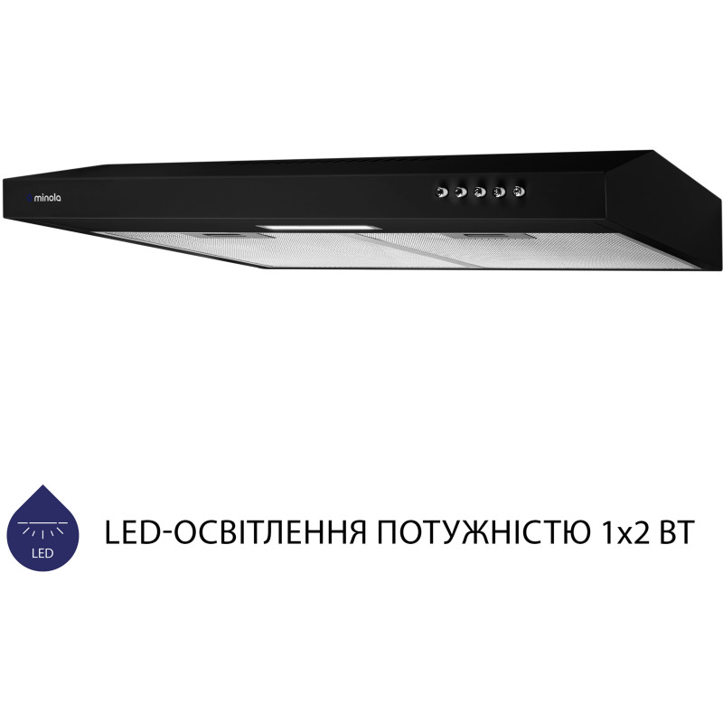 Витяжка Minola HPL 613 BL