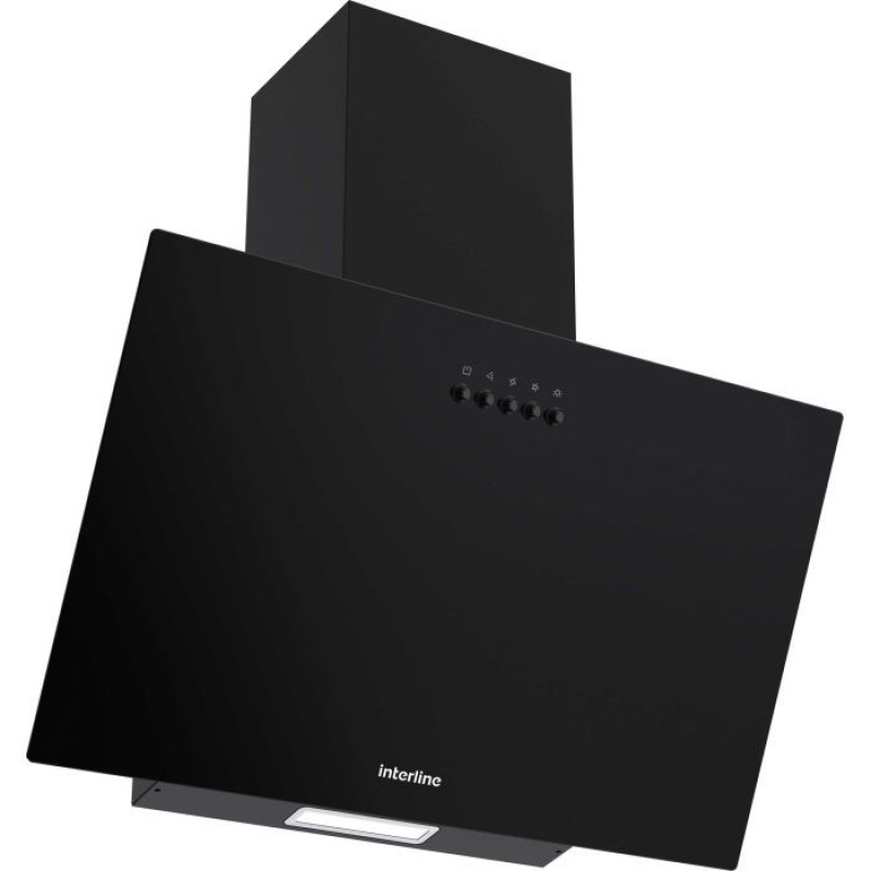 Витяжка Interline TEFFI SLIM BL A/60/GL/PB