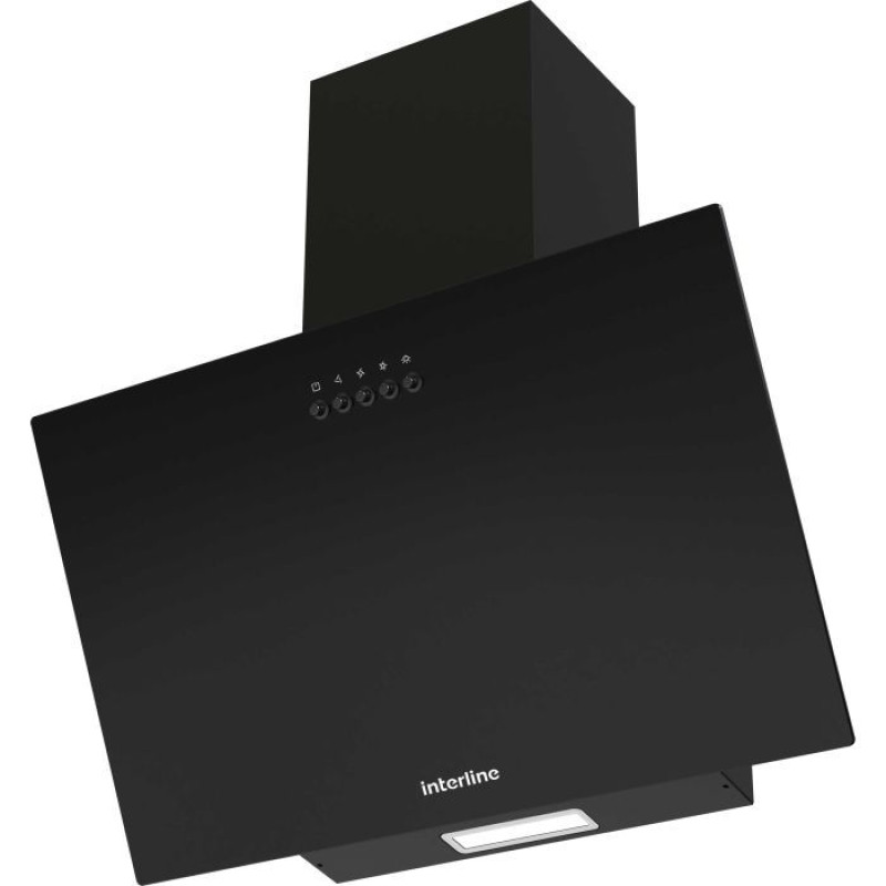 Витяжка Interline TEFFI SLIM BL A/60/GL/PB