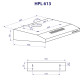 Витяжка Minola HPL 613 BR