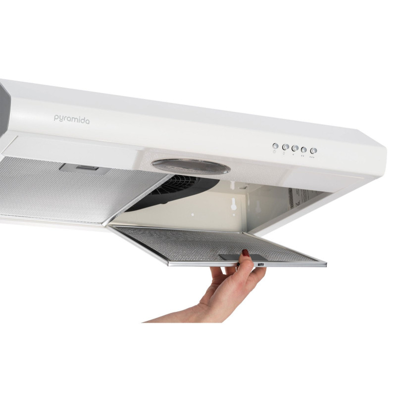 Витяжка PYRAMIDA UX 60 (380) B WH