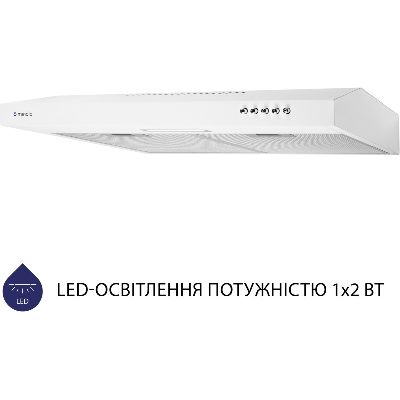 Витяжка Minola HPL 613 WH