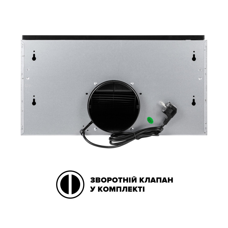 Витяжка Interline SHARK PLUS BL/S A/60