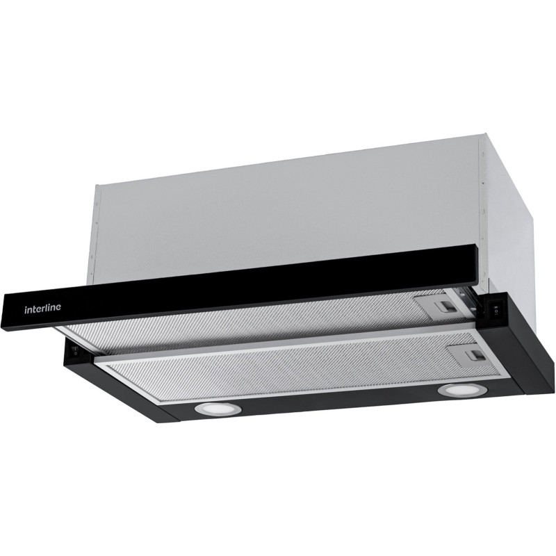 Витяжка Interline SHARK PLUS BL/S A/60
