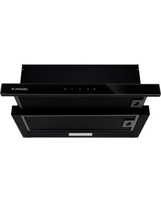 Витяжка Minola HTLS 6634 BLF 1000 LED GLASS