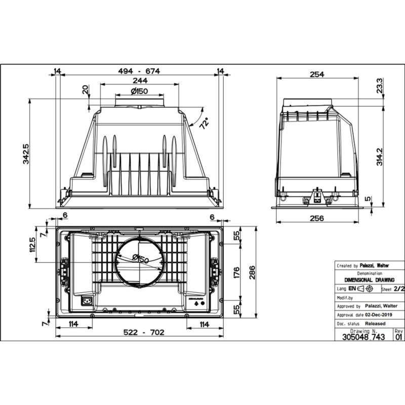 Витяжка Faber Inka Plus Hc X A52 (305.0602.047)