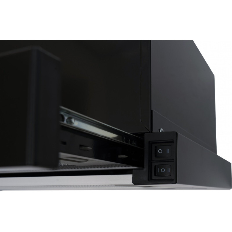 Витяжка VENTOLUX GARDA 60 BK (900) LED