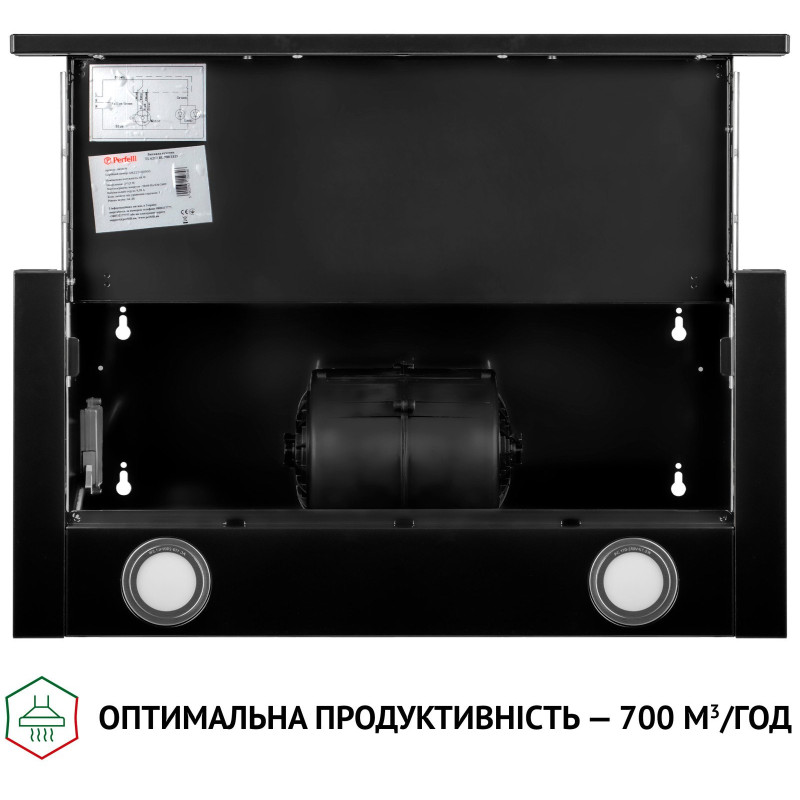 Витяжка Perfelli TL 6212 BL 700 LED