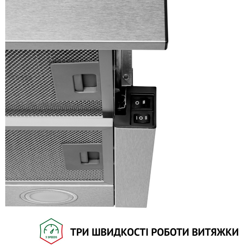 Витяжка Perfelli TL 6212 I 700 LED