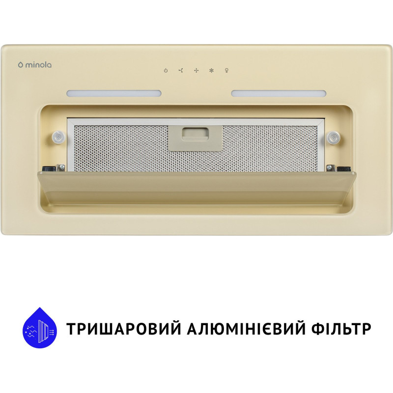 Витяжка Minola HBI 6873 IV GLASS 1200 LED Line