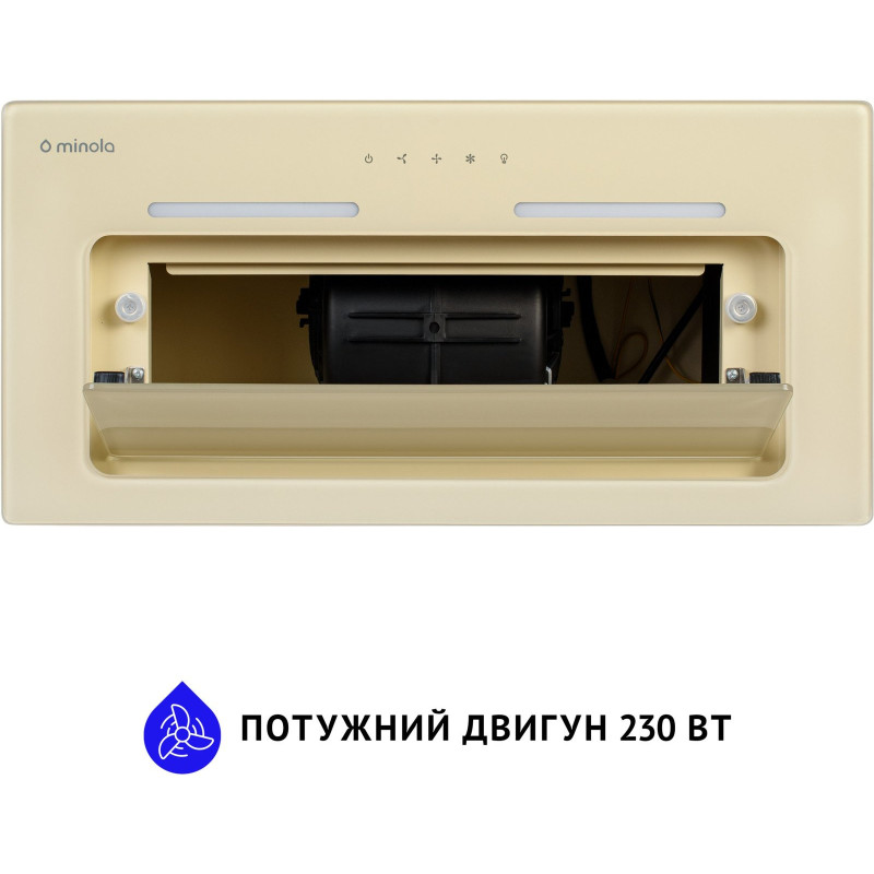 Витяжка Minola HBI 6873 IV GLASS 1200 LED Line