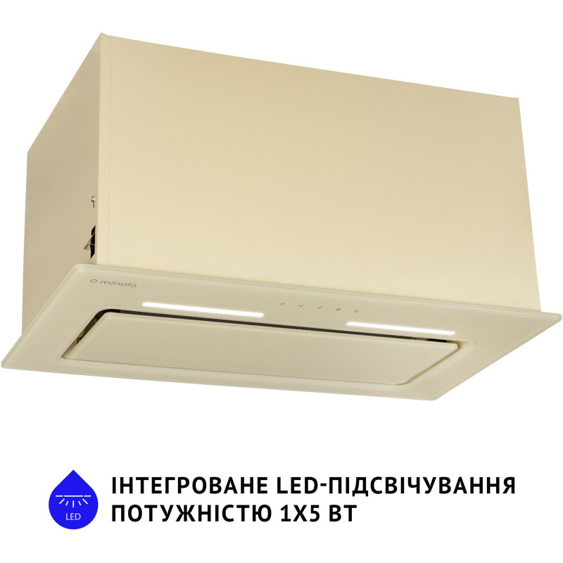 Витяжка Minola HBI 6873 IV GLASS 1200 LED Line