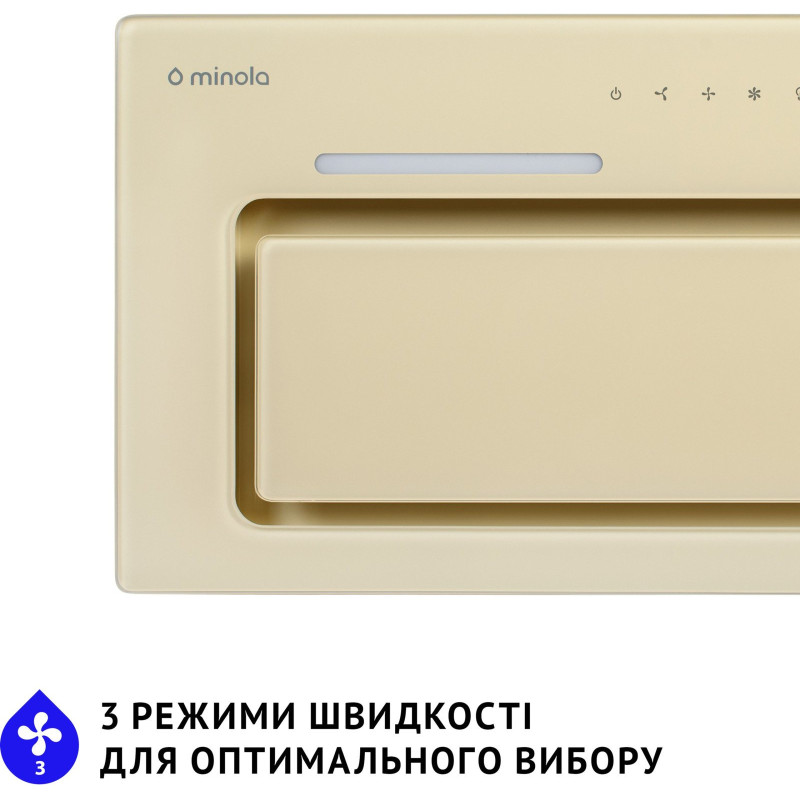 Витяжка Minola HBI 6873 IV GLASS 1200 LED Line