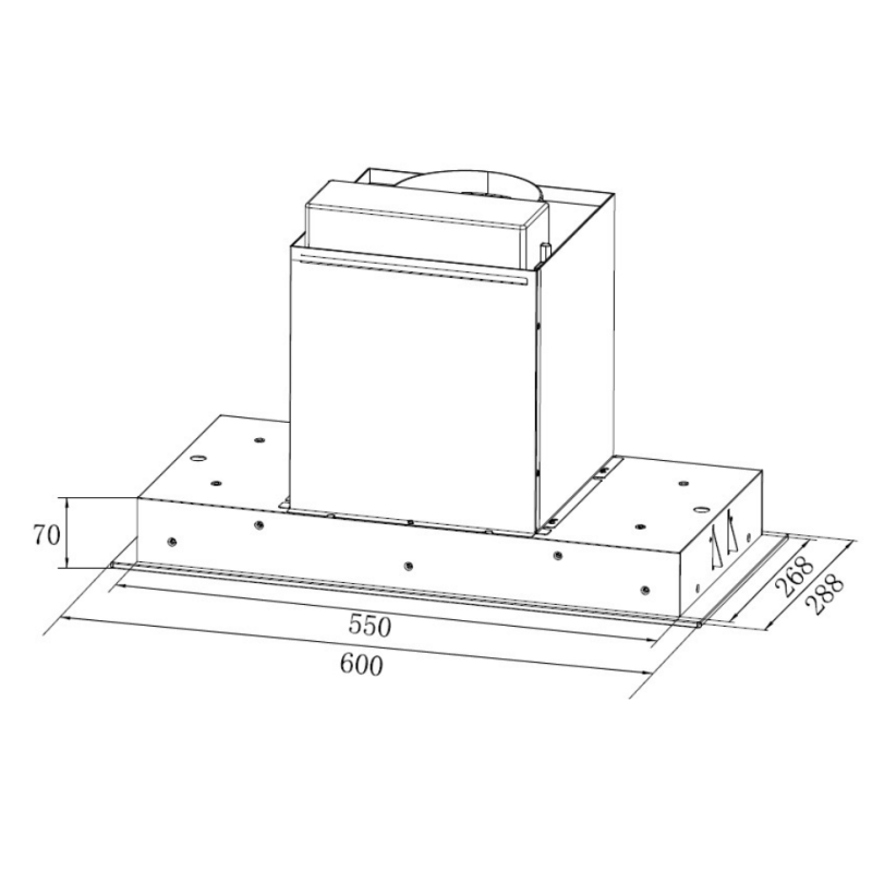 Витяжка Hansa OMP6523BGPLH