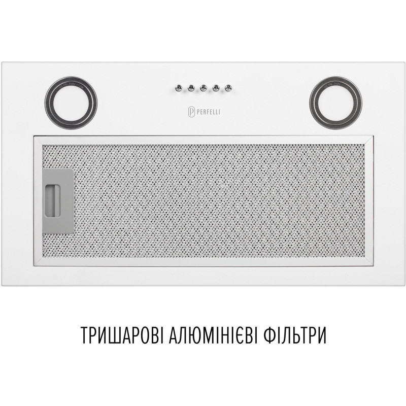 Витяжка PERFELLI BI 5212 WH LED