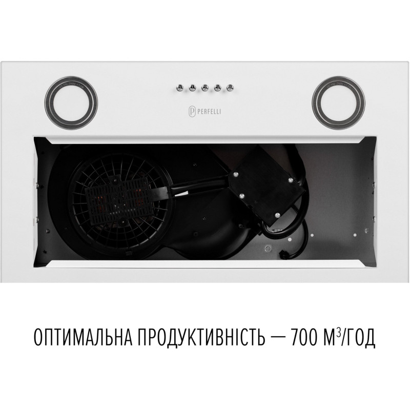 Витяжка PERFELLI BI 5212 WH LED
