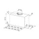 Витяжка Franke Box Flush Basic FBFE LG A70 (305.0729.553)