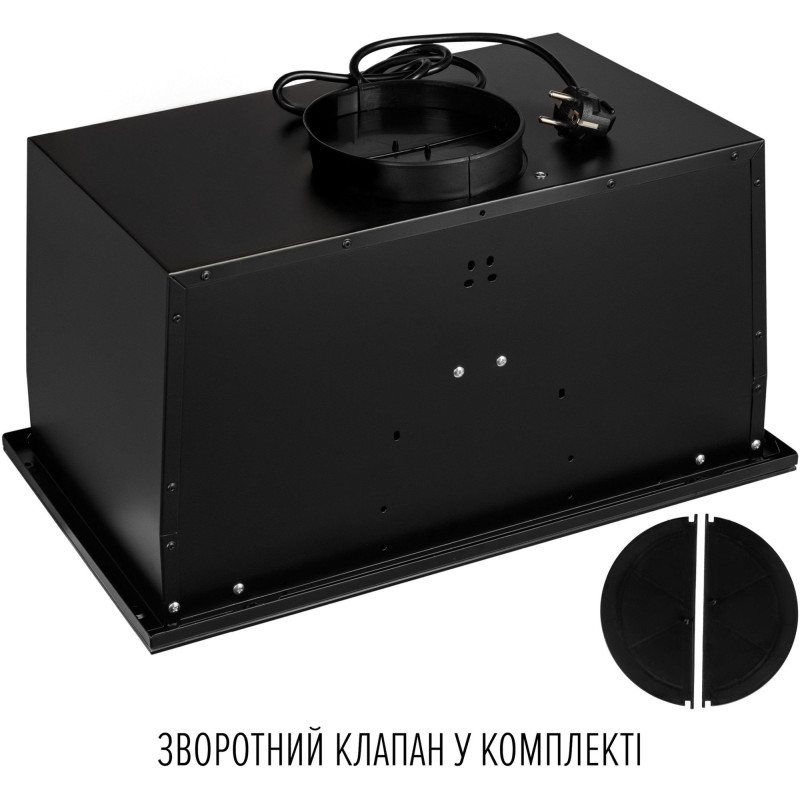 Витяжка PERFELLI DESIGN FILINI 5NW NERO SILENZIO