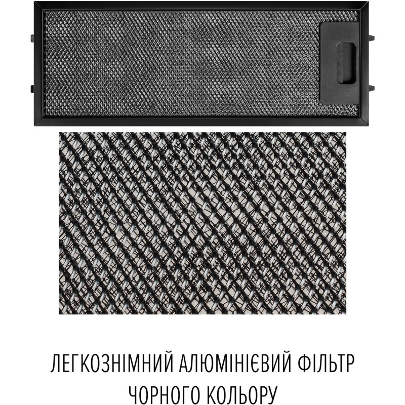 Витяжка PERFELLI DESIGN FILINI 5NW NERO SILENZIO