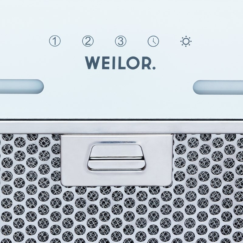 Витяжка WEILOR PBS 72650 GLASS WH 1250 LED Strip