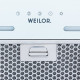 Витяжка WEILOR PBS 72650 GLASS WH 1250 LED Strip