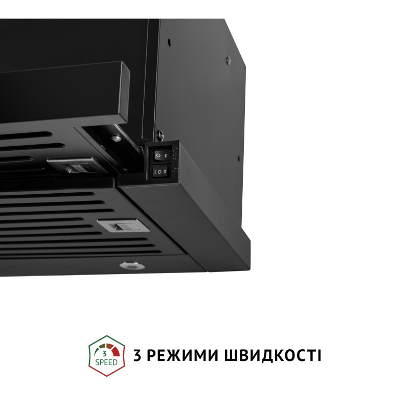 Витяжка PERFELLI ISEO 6PMF NERO