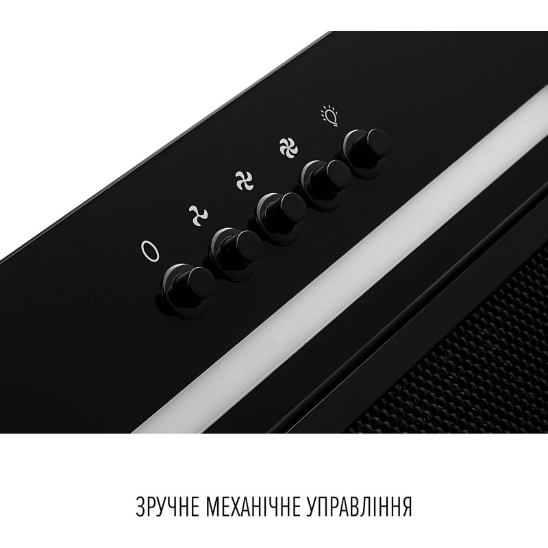 Витяжка PERFELLI LIA 5NM NERO SILENZIO