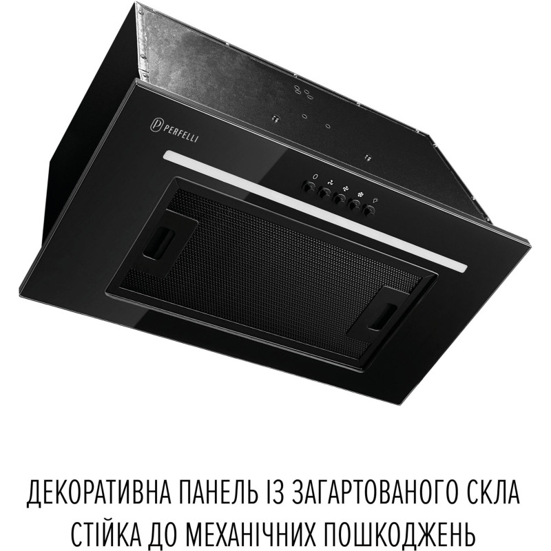 Витяжка PERFELLI LIA 5NM NERO SILENZIO